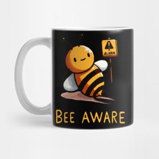 Bee aware Alarm Bee Mug